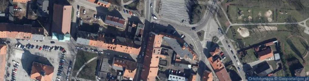 Zdjęcie satelitarne Spółdzielcza Grupa Bankowa