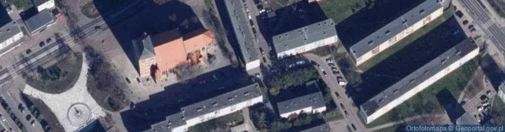 Zdjęcie satelitarne ZBS Choszczno