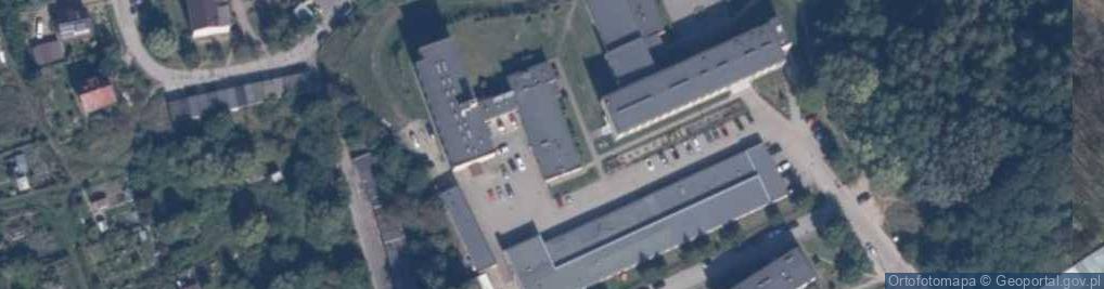 Zdjęcie satelitarne Bank Spółdzielczy w Bytowie
