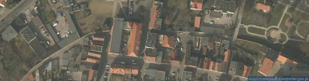 Zdjęcie satelitarne Bank Spółdzielczy w Górze