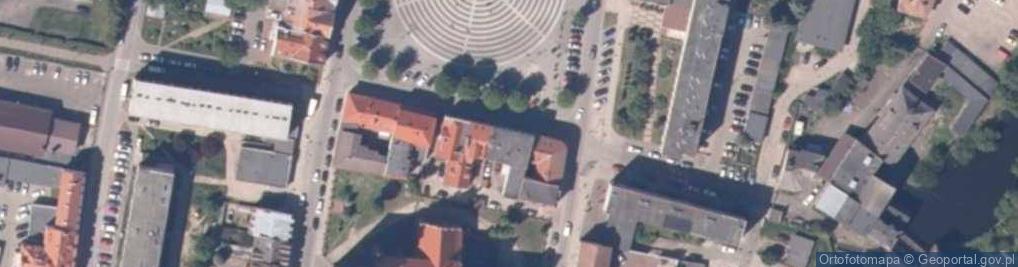 Zdjęcie satelitarne Bank Spółdzielczy w Gryficach