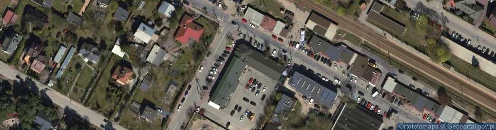 Zdjęcie satelitarne Bank Spółdzielczy w Halinowie