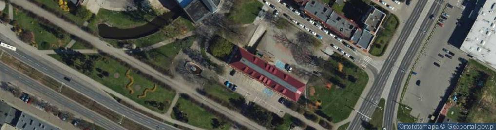 Zdjęcie satelitarne Bank Spółdzielczy w Łasinie