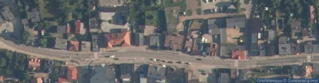 Zdjęcie satelitarne Bank Spółdzielczy w Lubichowie