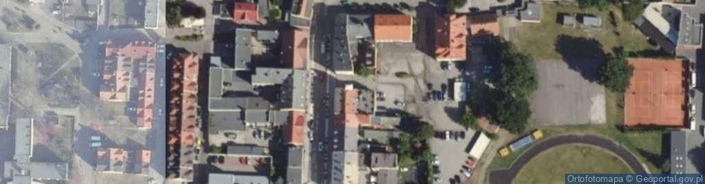 Zdjęcie satelitarne Bank Spółdzielczy w Nowym Tomyślu