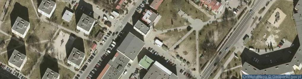 Zdjęcie satelitarne Bank Spółdzielczy w Oławie