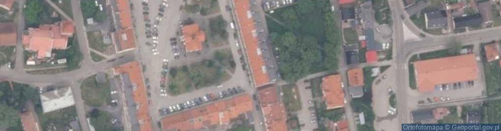 Zdjęcie satelitarne Bank Spółdzielczy w Oławie