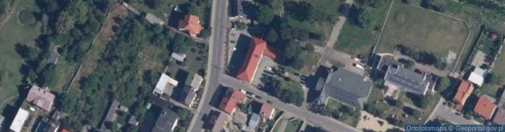 Zdjęcie satelitarne Bank Spółdzielczy w Raciążu