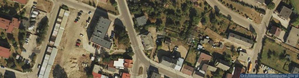 Zdjęcie satelitarne Bank Spółdzielczy w Skępem