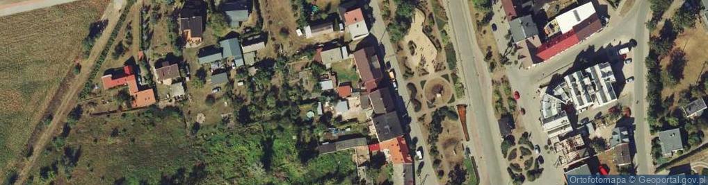 Zdjęcie satelitarne Bank Spółdzielczy w Strzelnie