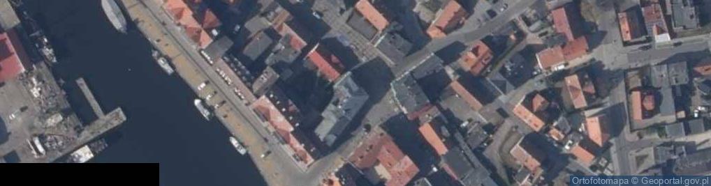 Zdjęcie satelitarne Bank Spółdzielczy w Ustce
