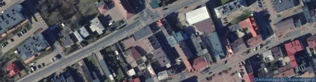 Zdjęcie satelitarne Bank Spółdzielczy w Warce