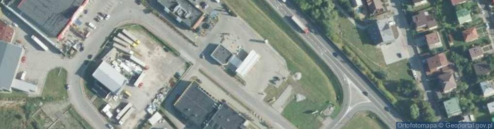 Zdjęcie satelitarne Shell - Stacja paliw