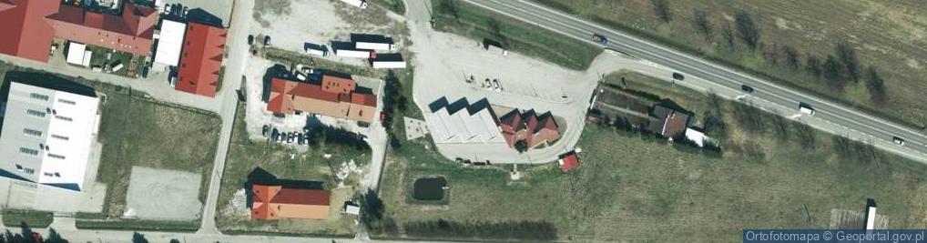 Zdjęcie satelitarne Shell - Stacja paliw