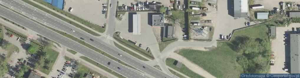 Zdjęcie satelitarne Shell - Stacja paliw