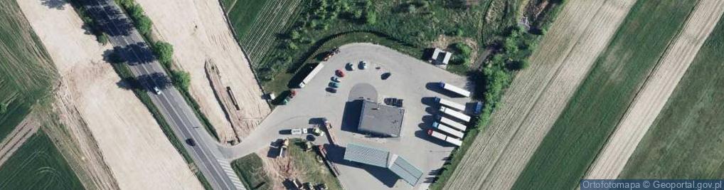 Zdjęcie satelitarne Shell - Stacja paliw