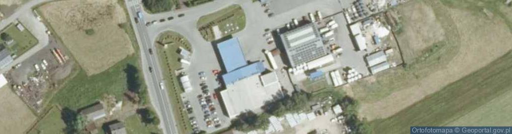 Zdjęcie satelitarne Shell - Stacja paliw