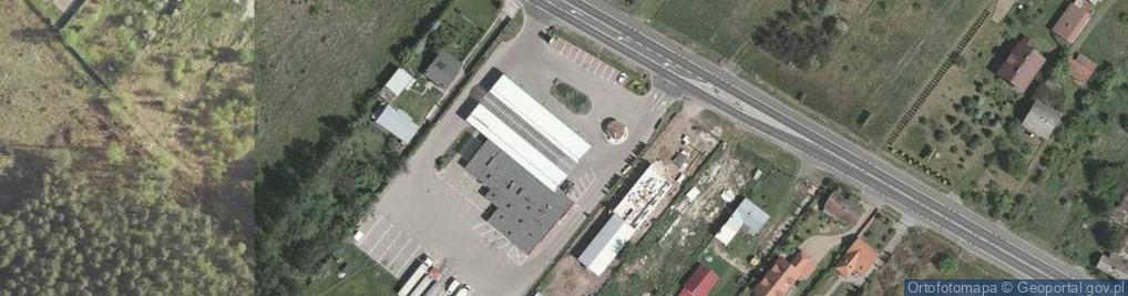 Zdjęcie satelitarne Shell - Stacja paliw