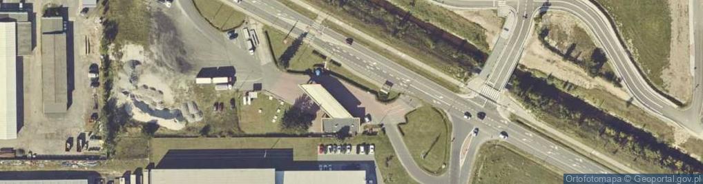 Zdjęcie satelitarne Shell - Stacja paliw