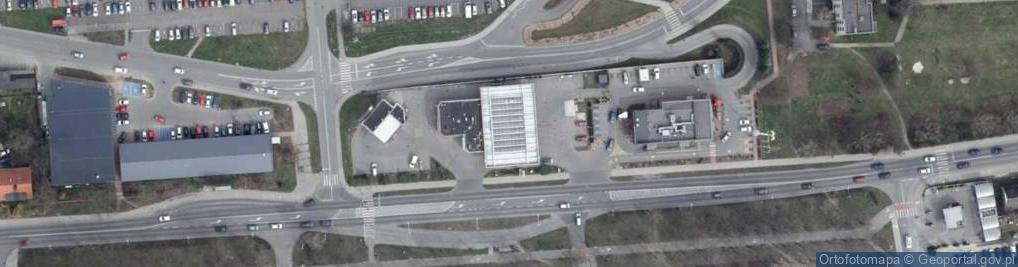 Zdjęcie satelitarne Shell - Stacja paliw