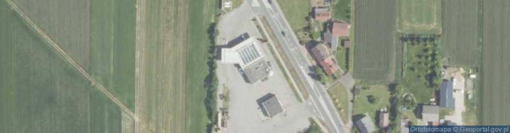 Zdjęcie satelitarne Shell - Stacja paliw