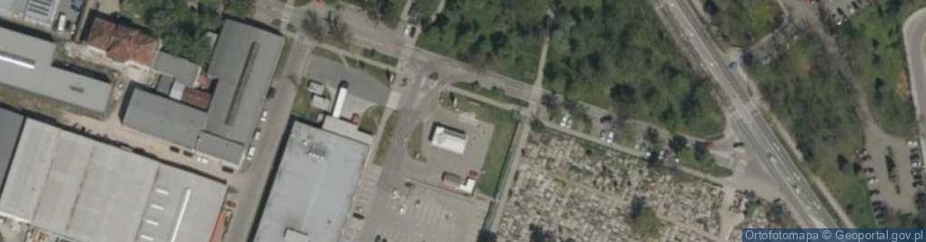Zdjęcie satelitarne Shell - Stacja paliw