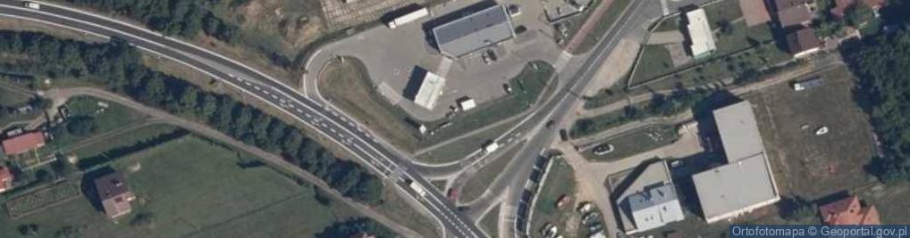 Zdjęcie satelitarne Shell - Stacja paliw