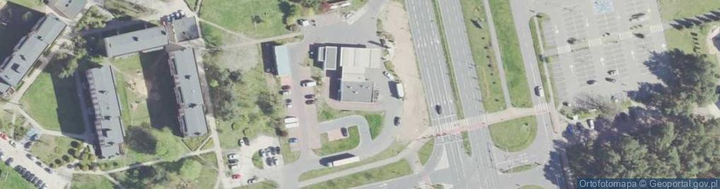 Zdjęcie satelitarne Shell - Stacja paliw