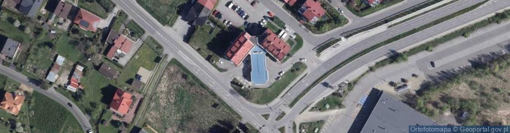 Zdjęcie satelitarne Shell - Stacja paliw
