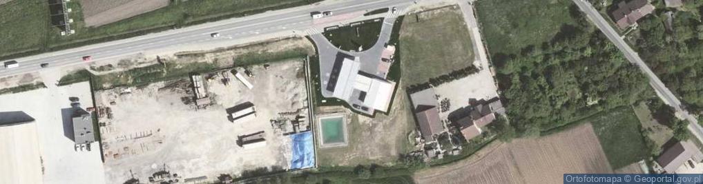Zdjęcie satelitarne Shell - Stacja paliw