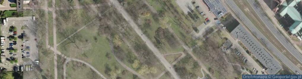 Zdjęcie satelitarne Siłownia Pod chmurką Park Hallera