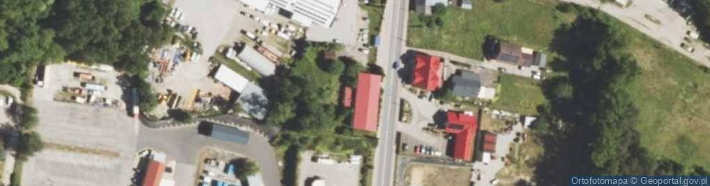 Zdjęcie satelitarne Siłownia