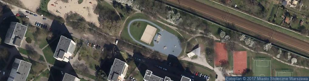 Zdjęcie satelitarne Skate park