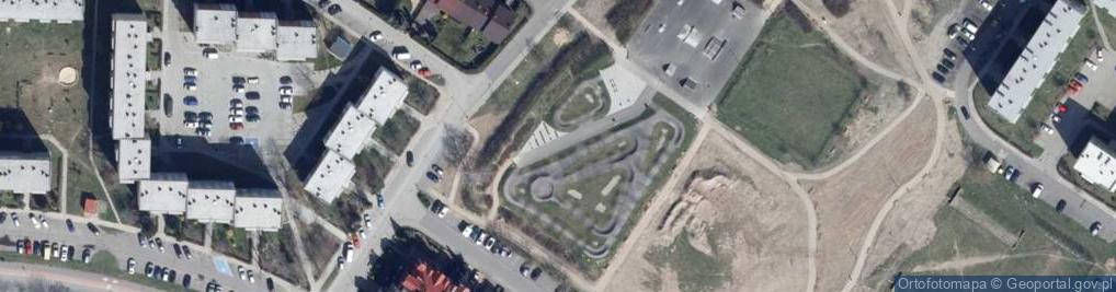 Zdjęcie satelitarne Skate park