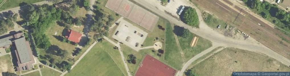 Zdjęcie satelitarne Skate park