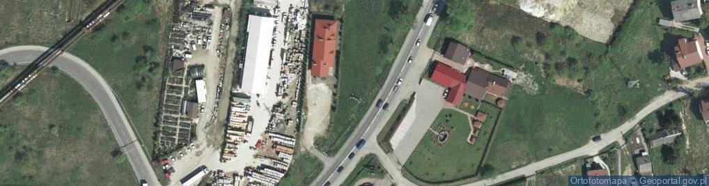 Zdjęcie satelitarne Monopolowy - Klin