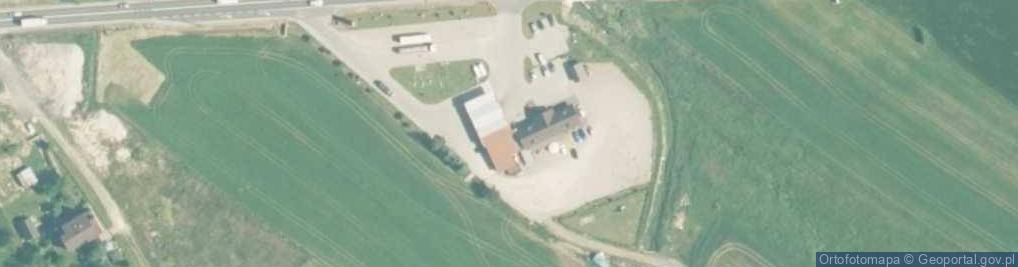 Zdjęcie satelitarne Stacja Orlen