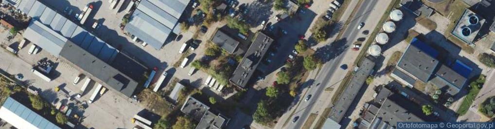 Zdjęcie satelitarne A.P. s.c. Hurtownia Odzieży Używanej