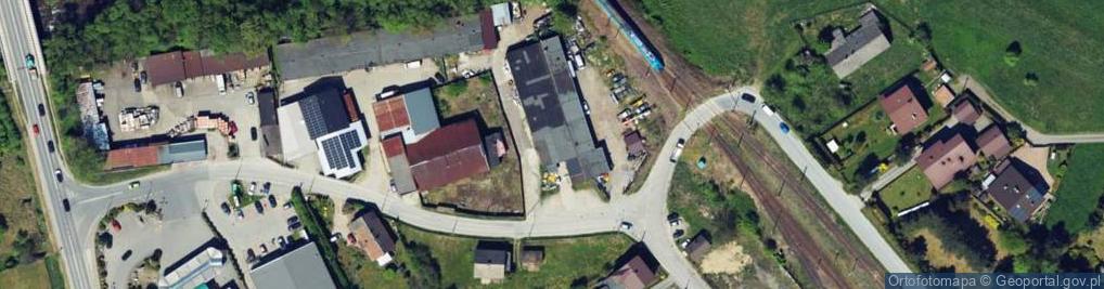 Zdjęcie satelitarne Artykuły Przemysłowo - Rolnicze Mrowiec