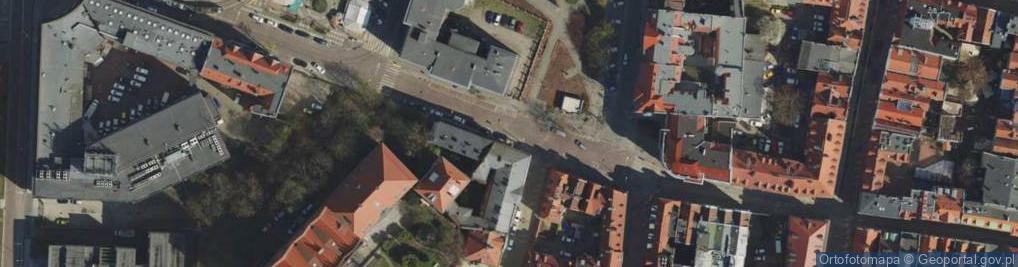 Zdjęcie satelitarne Bławatek - Tkaniny