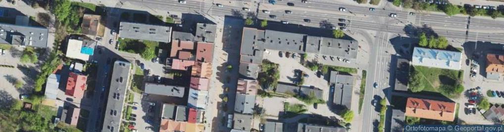 Zdjęcie satelitarne Komis DUKAT