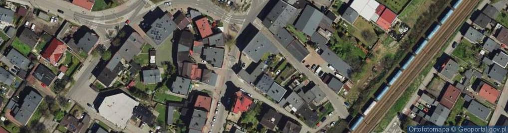 Zdjęcie satelitarne Pan i Pani sklep z firanami