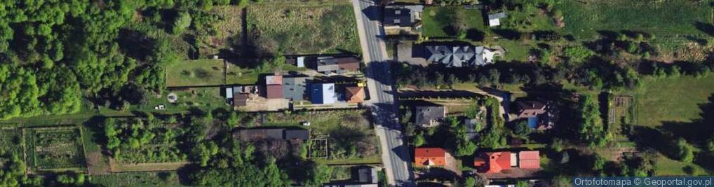 Zdjęcie satelitarne PHU WOL-DAN Klaudia Dankowiakowska