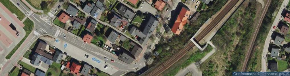Zdjęcie satelitarne Sklep Wielobranżowy Komo