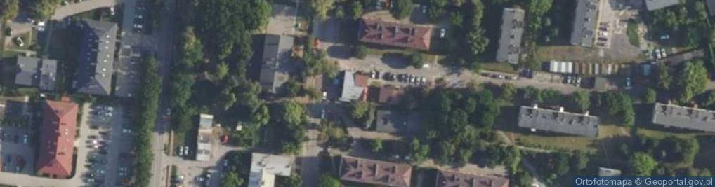 Zdjęcie satelitarne Sklep