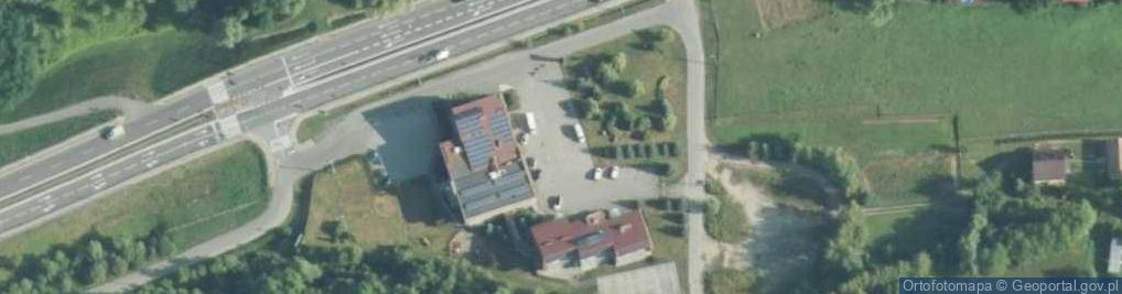 Zdjęcie satelitarne Hotel Dunajec