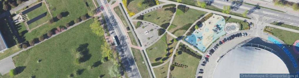 Zdjęcie satelitarne Śladami Jana Pawła II