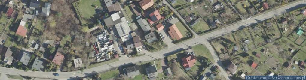 Zdjęcie satelitarne Jan Zbigniew Banasik Zakład Ślusarsko-Spawalniczy