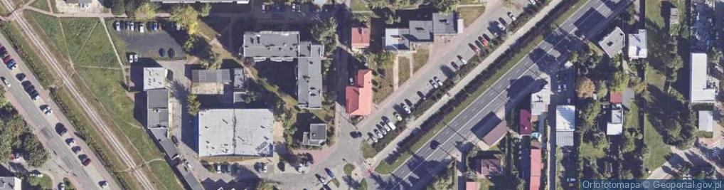 Zdjęcie satelitarne Pogotowie Zamkowe Pruszków 24h