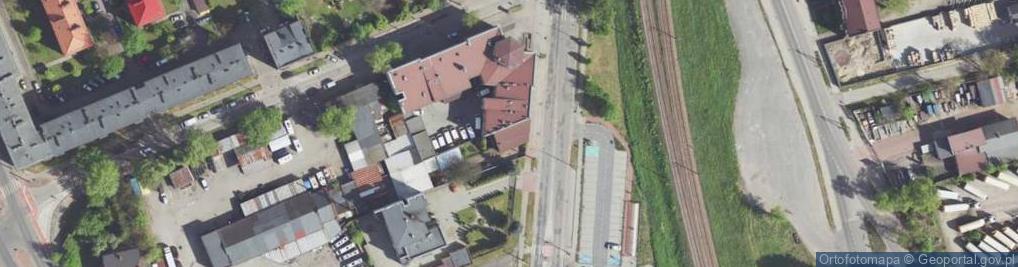 Zdjęcie satelitarne Socha Benedykt Warsztat Ślusarski i Mechaniki Pojazdowej Benedykt Socha 42-500 Będzin ul.Kościuszki 28